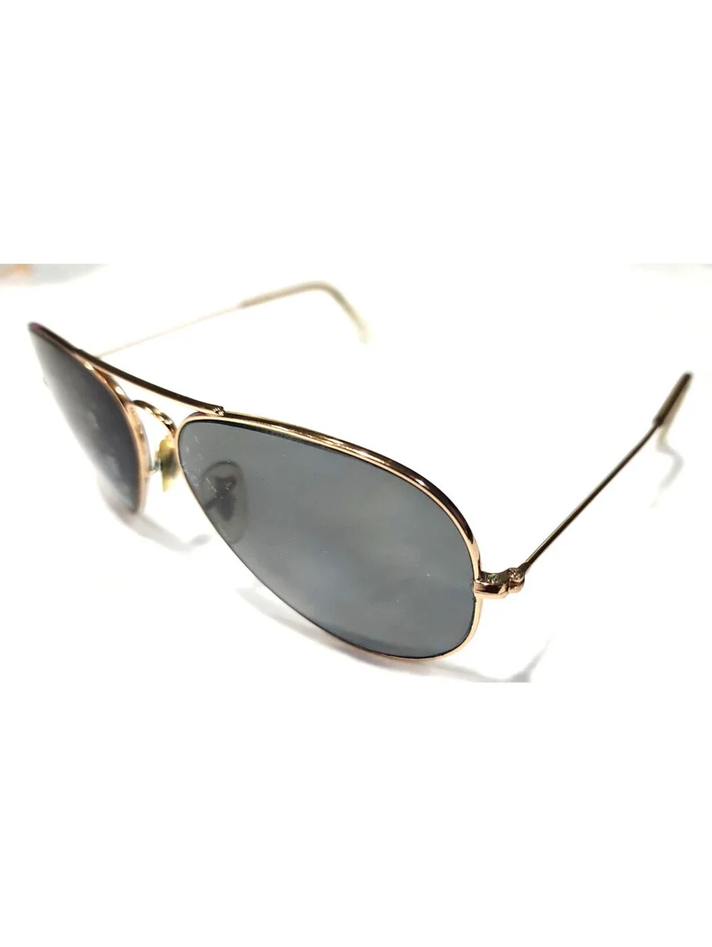 Ray Ban RB3025 L0205 No Lenses Aviator Gold Sunglasses Frame 58-14